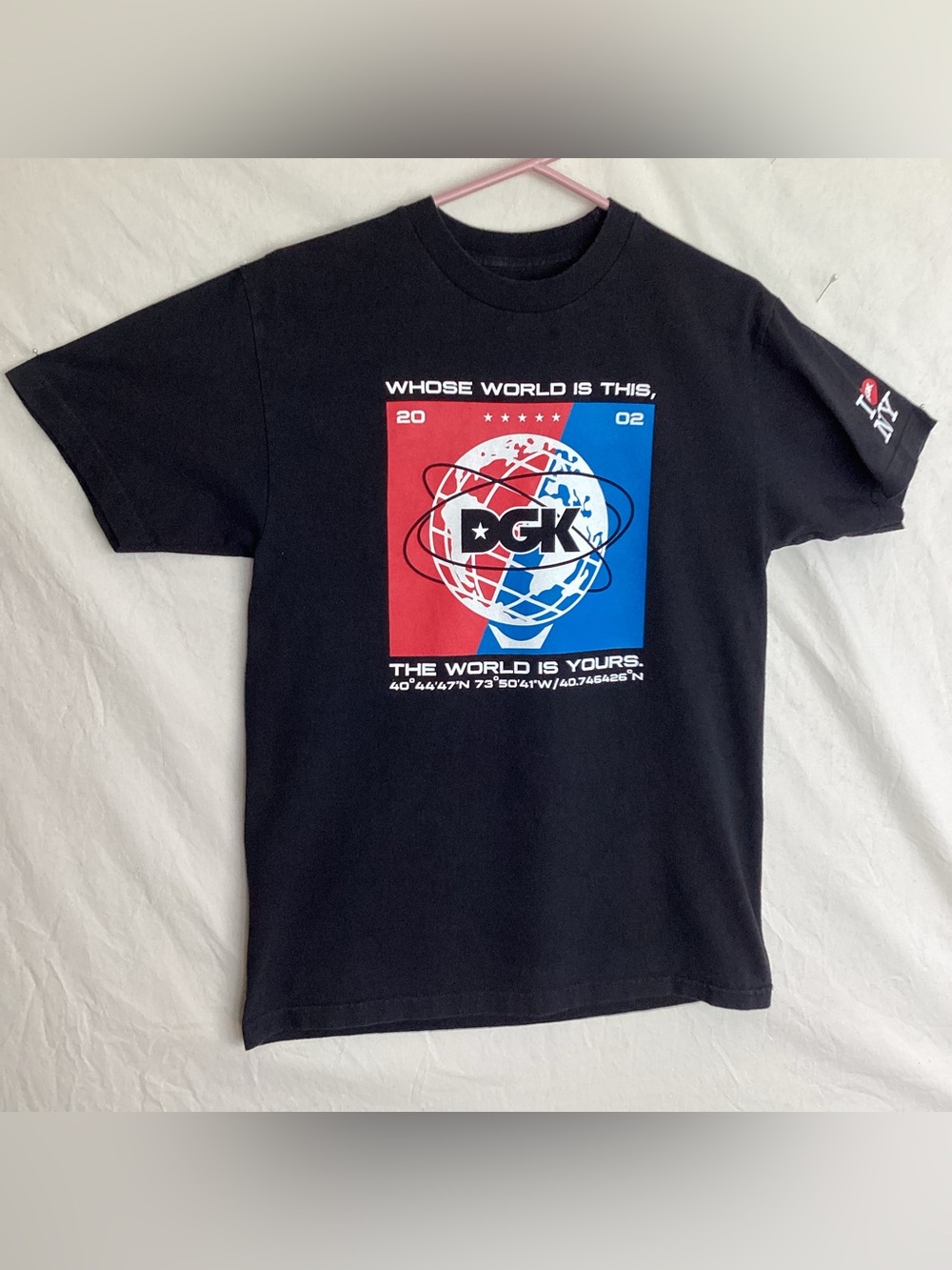 DGK dirty ghetto kids whose world is this the world is yours t shirt